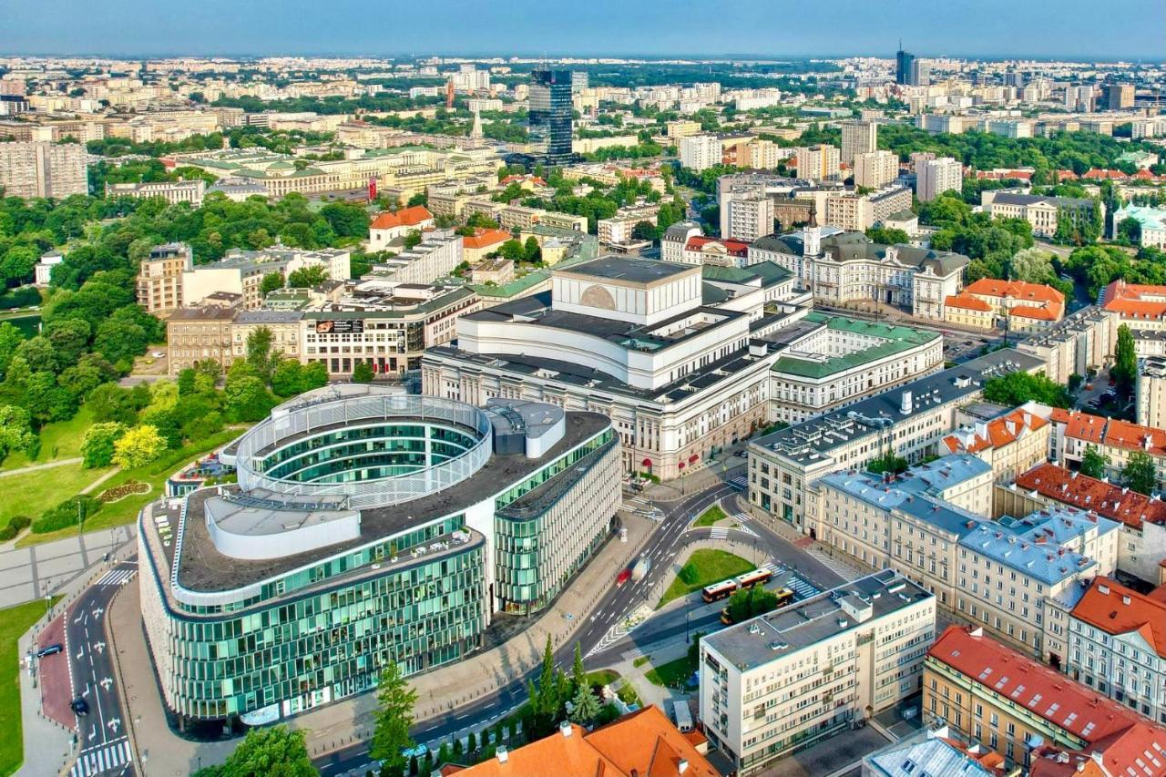 Ferienwohnung Gold 3 Metro X2 Wifi 300 Mbs 60'Tv Netflix Hbo Appletv+ Warschau Exterior foto